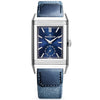 Jaeger-LeCoultre Reverso Tribute Duoface Small Seconds Blue Dial Strap Watch - Berry's Jewellers