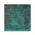 QLOCKTWO EARTH 45cm Creator's Edition Vintage Copper Wall Clock 45cm - Berry's Jewellers