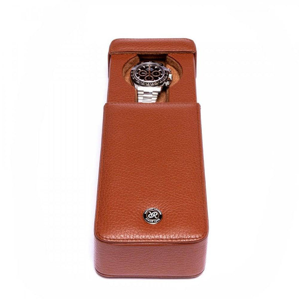 Rapport Tan Leather Single Watch Slipcase - Berry's Jewellers