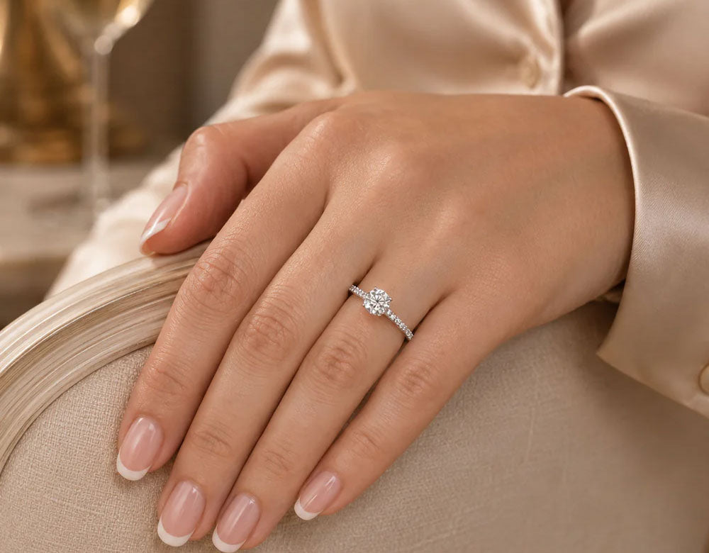 Brilliant-Cut Diamond Engagement Rings