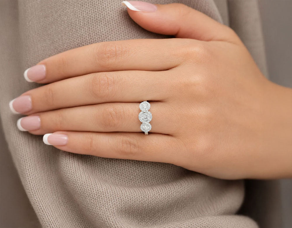 Brilliant-Cut Diamond Engagement Rings