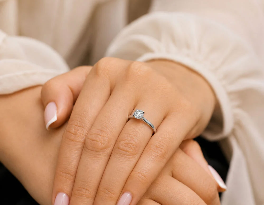 Brilliant-Cut Diamond Engagement Rings