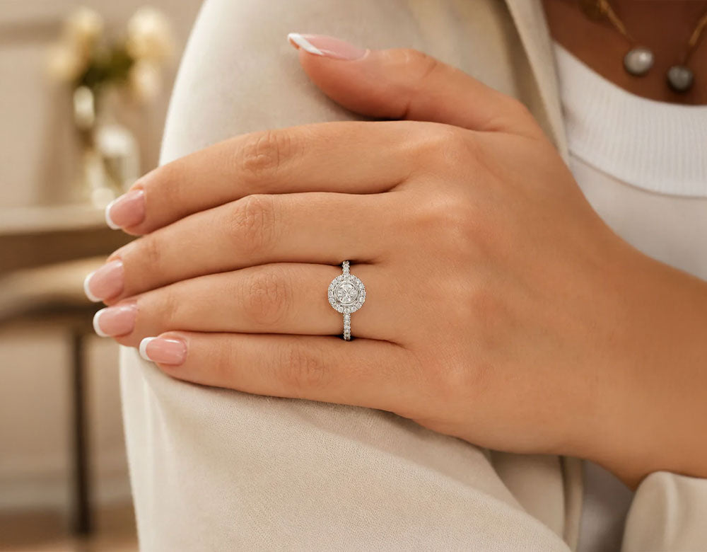Brilliant-Cut Diamond Engagement Rings