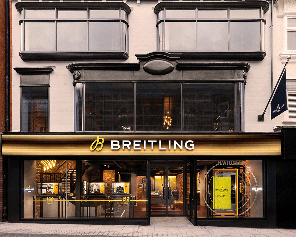 Breitling Boutique operated by Berry's in Leeds