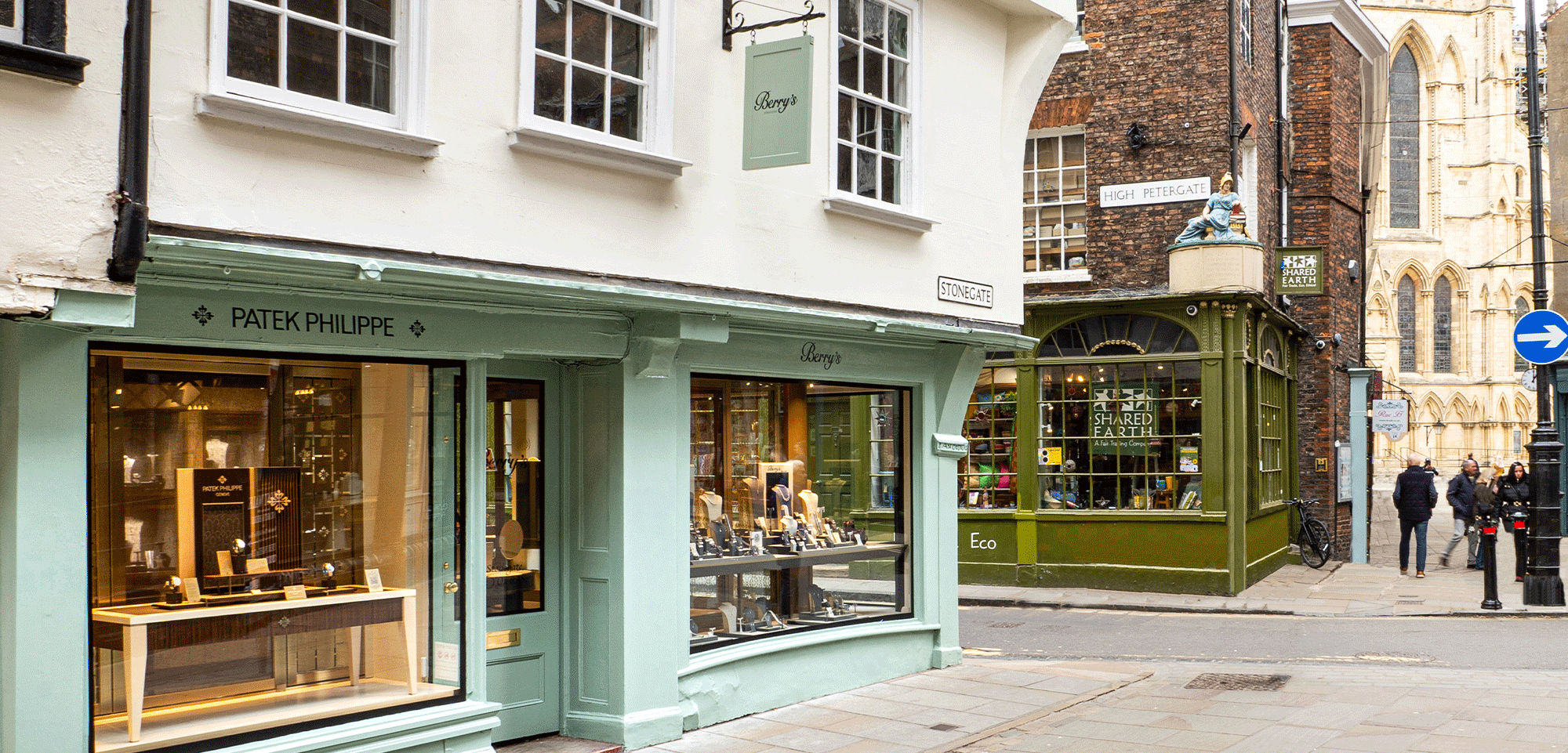 Berry's Jewellers York 52 Stonegate Jewellery Shop in York