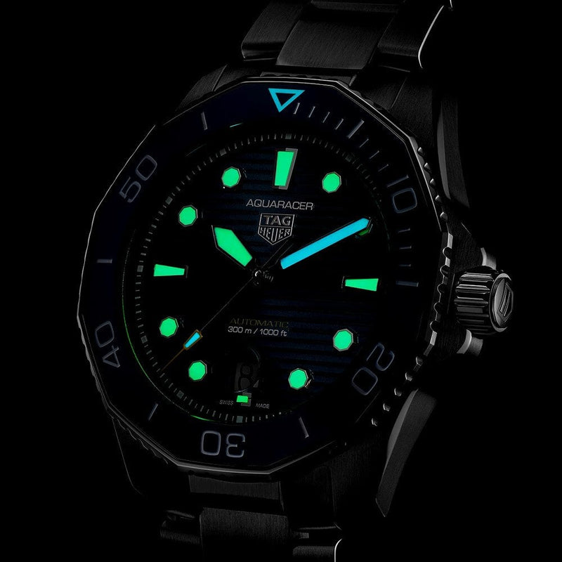 TAG Heuer Aquaracer 43mm Blue Dial Watch - Main Image