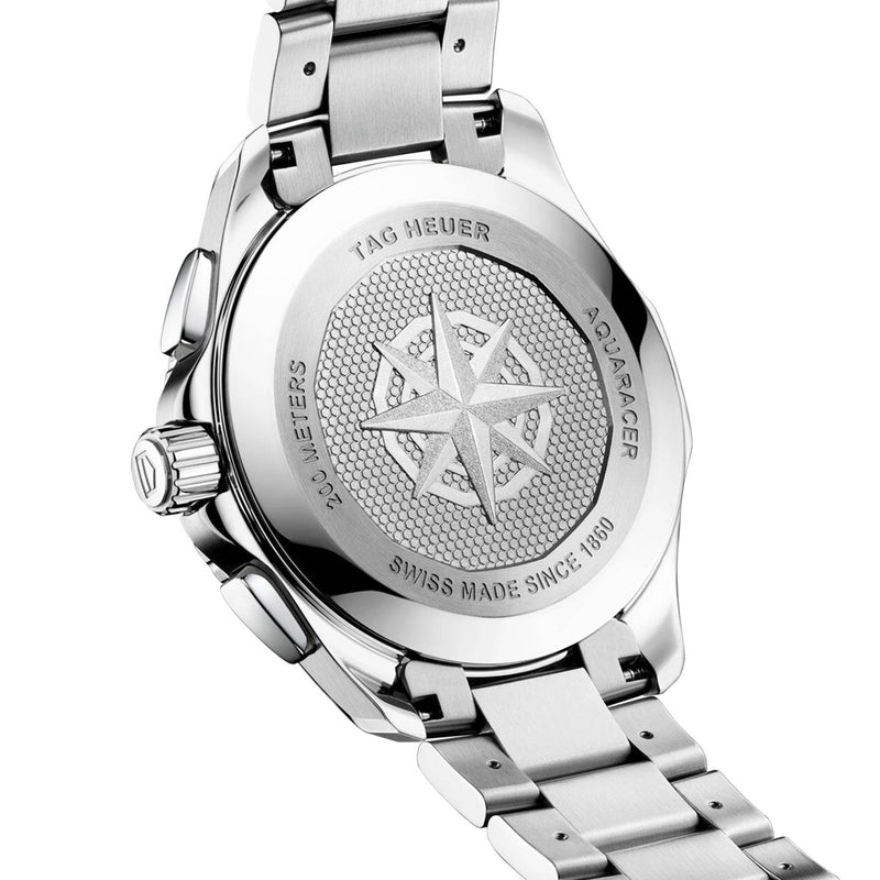 TAG Heuer Aquaracer Professional 200 40mm Blue Dial Chronograph Watch - Berry's Jewellers
