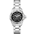 TAG Heuer Aquaracer Professional 200 Date 30mm Black Diamond Dial Automatic Watch - Berry's Jewellers