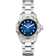 TAG Heuer Aquaracer Professional 200 Date 30mm Blue Diamond Dial Automatic Watch - Berry's Jewellers