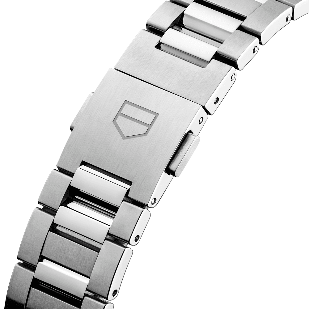 TAG Heuer Carrera Date 36mm Vibrant Pink Diamond Dial Ladies Bracelet Watch - Berry's Jewellers