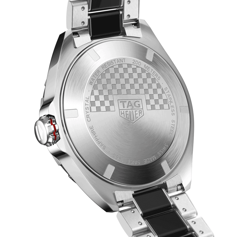 TAG Heuer Formula 1 43mm Anthracite Dial Men's Automatic Two-Tone Bracelet Watch - Berry's Jewellers