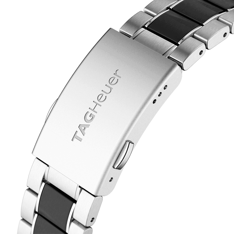 TAG Heuer Formula 1 43mm Anthracite Dial Men's Automatic Two-Tone Bracelet Watch - Berry's Jewellers