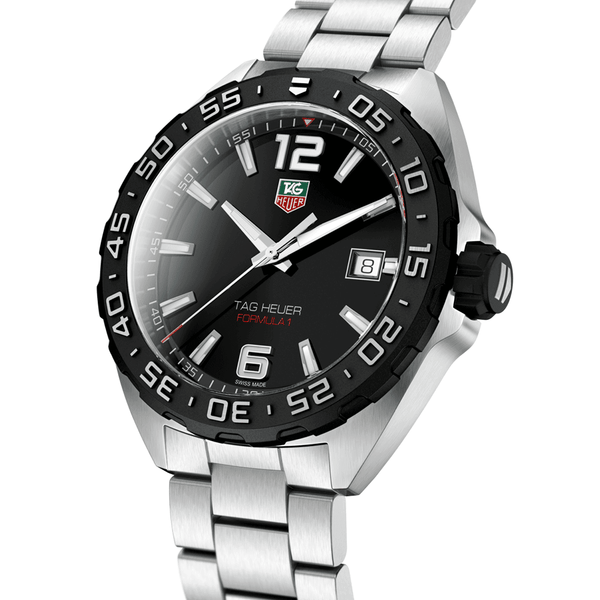 TAG Heuer Formula 1 Black Dial & Bezel Men's Bracelet Watch - Berry's Jewellers