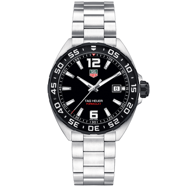 TAG Heuer Formula 1 Black Dial & Bezel Men's Bracelet Watch - Berry's Jewellers