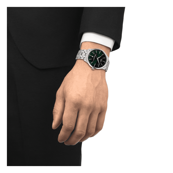 Tissot Chemin des Tourelles 42mm Automatic Bracelet Watch - Berry's Jewellers