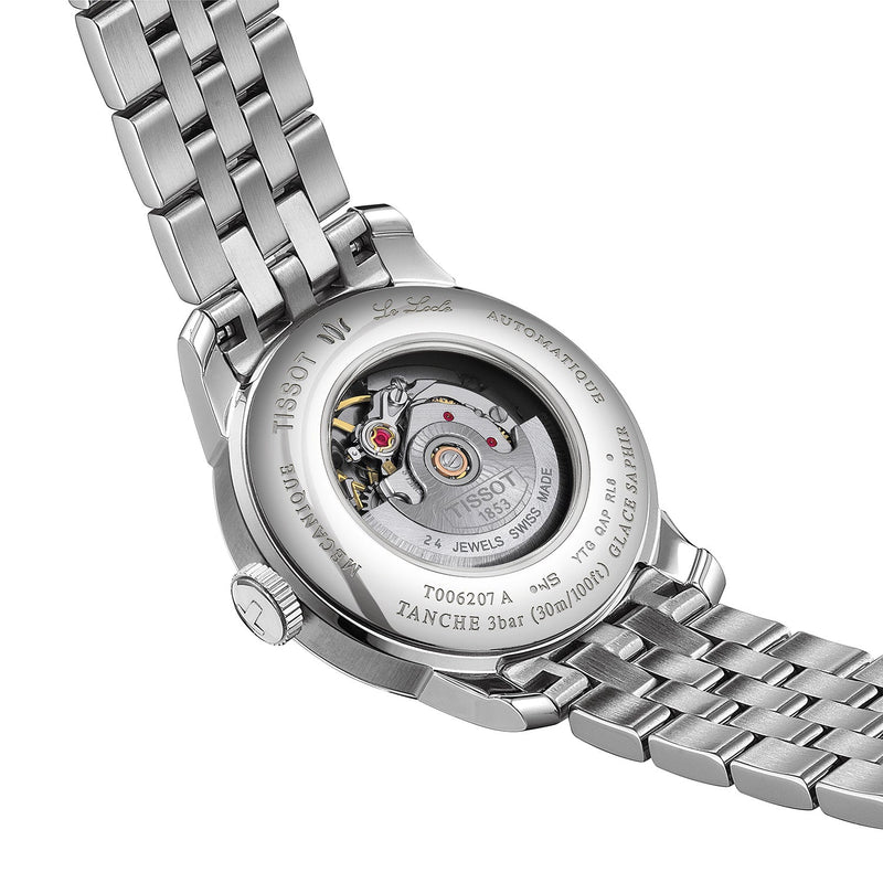 Tissot Le Locle 29mm Silver Dial Automatic Braclet Watch - Berry's Jewellers