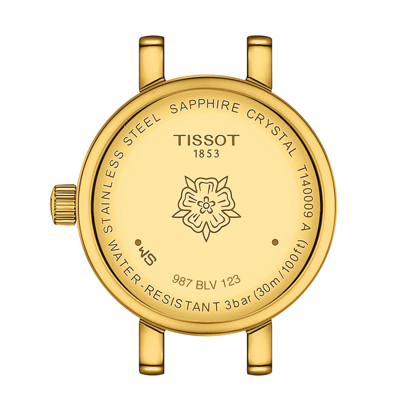 Tissot Lovely 19.50mm Champange Dial Quartz Yellow Gold PVD Bracelet Watch - Berry's Jewellers