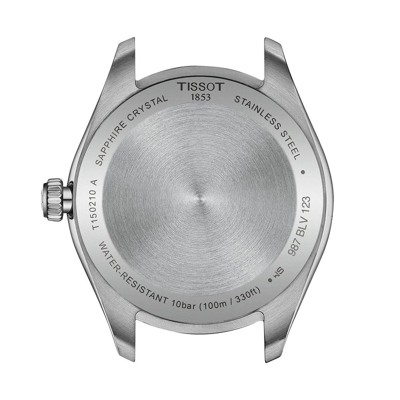 Tissot PR100 34mm Silver Dial Steel Bracelet Quartz Watch - Berry's Jewellers