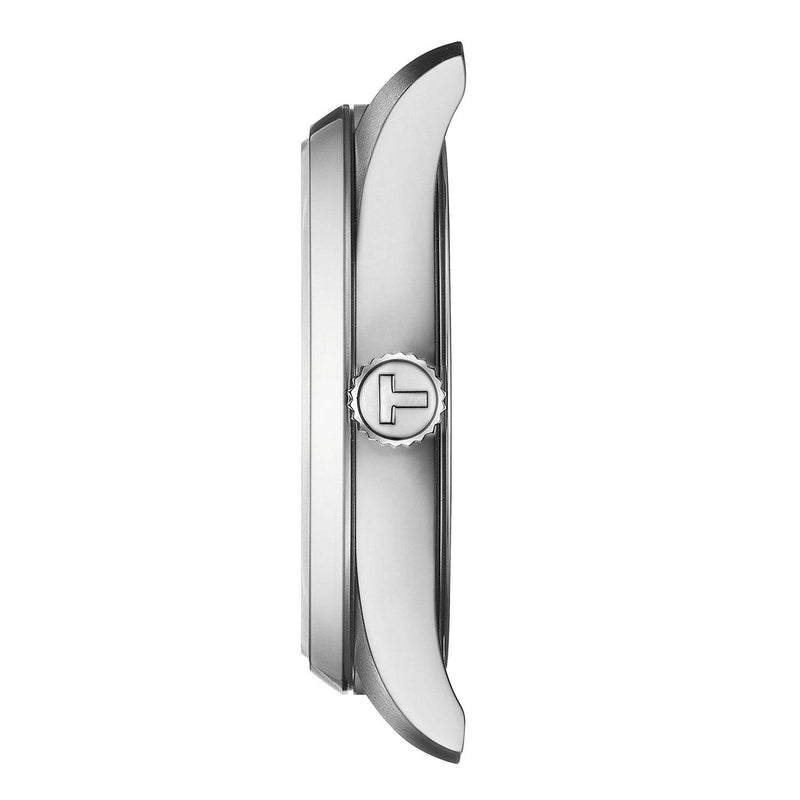 Tissot PR100 34mm Silver Dial Steel Bracelet Quartz Watch - Berry's Jewellers