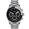 Tissot PR516 41mm Black Dial Men's Steel Chronograph Watch - Berry's Jewellers