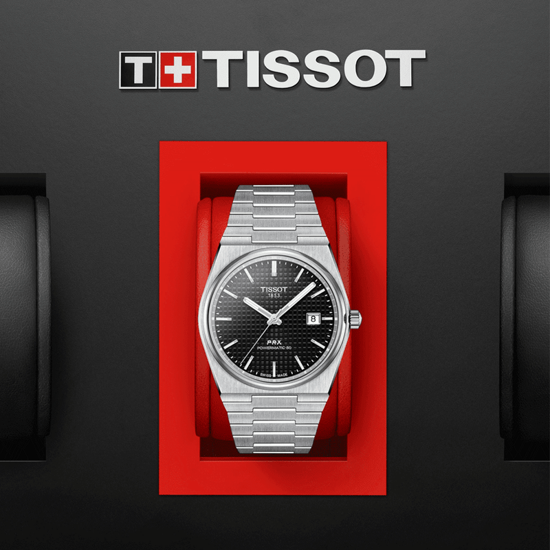 Tissot PRX Powermatic 80 Steel 40mm Men's Bracelet Watch