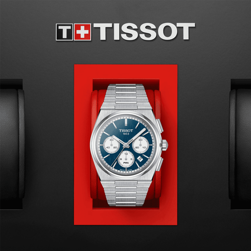 Tissot PRX Steel 42mm Automatic Chronograph Men's Watch - Berry's Jewellers
