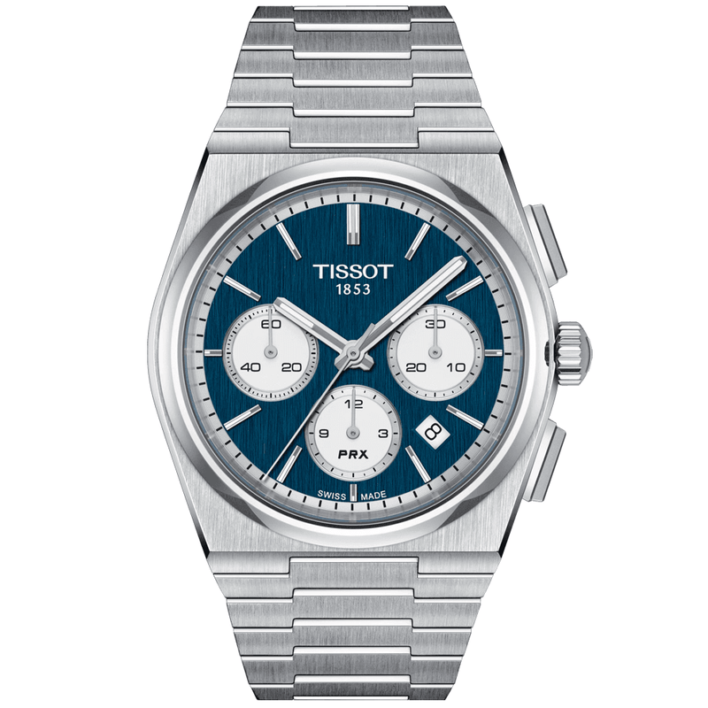 Tissot PRX Steel 42mm Automatic Chronograph Men's Watch - Berry's Jewellers