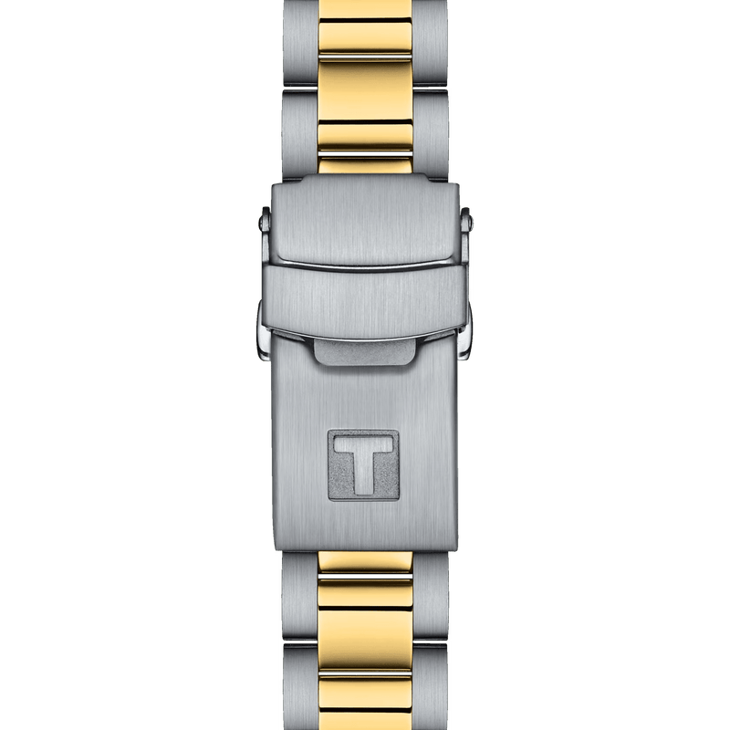 Tissot Seastar 1000 36mm Quartz  Steel and Yellow Gold  Bracelet Watch - Berry's Jewellers