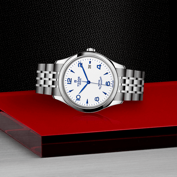 Blue Arabic Dial Men's Automatic Bracelet Watch - Berry's Jewellers