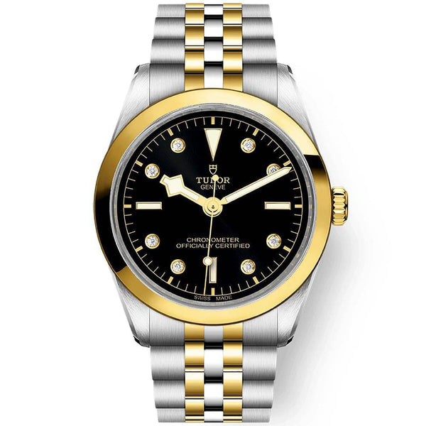 TUDOR Black Bay 36mm S&G Black Diamond Dial Automatic Bracelet Watch - Berry's Jewellers