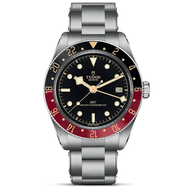 Red Bezel Automatic Bracelet Watch - Berry's Jewellers