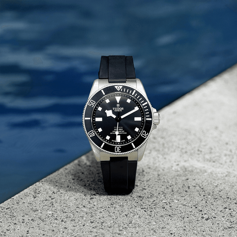 TUDOR Pelagos Black Dial Ceramic Bezel Watch M25407N-0001