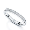 Berry's Platinum Round Brilliant Cut 0.25ct Diamond Grain Channel Set Wedding Ring - Berry's Jewellers