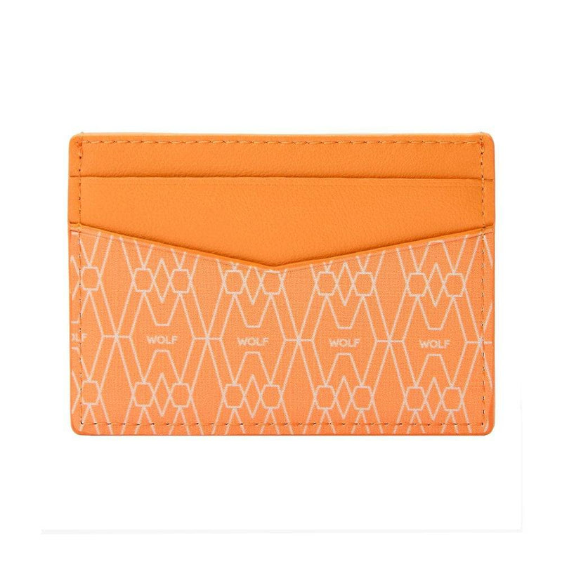 WOLF 1834 Signature Collection Orange Recycled Card Holder - Berry's Jewellers