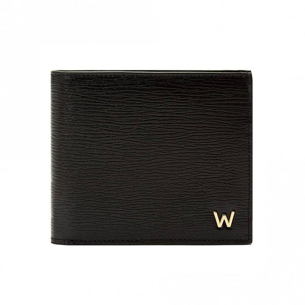 WOLF 1834 W Collection Billfold Black Leather Wallet - Berry's Jewellers