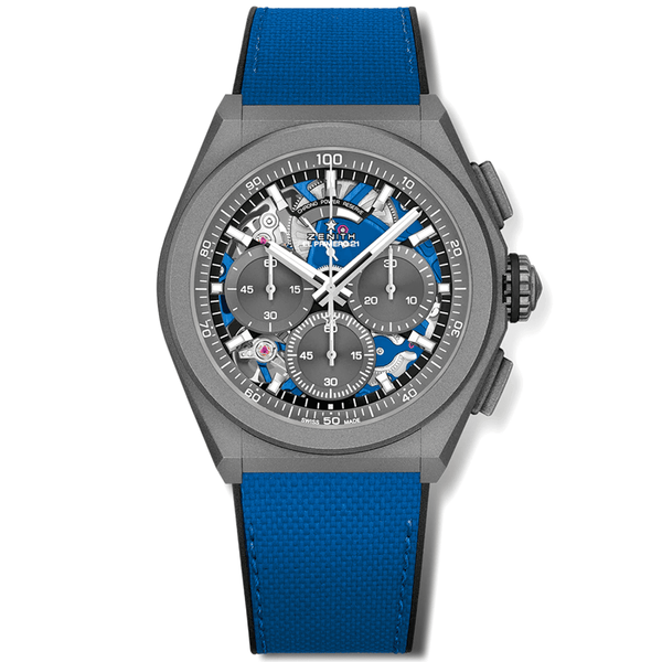 ZENITH DEFY 21 Ultrablue Skeleton Watch