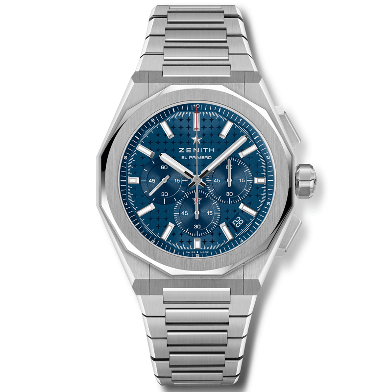 Zenith DEFY Skyline Chronograph 42mm Blue Dial Men's Automatic Watch - Berry's Jewellers