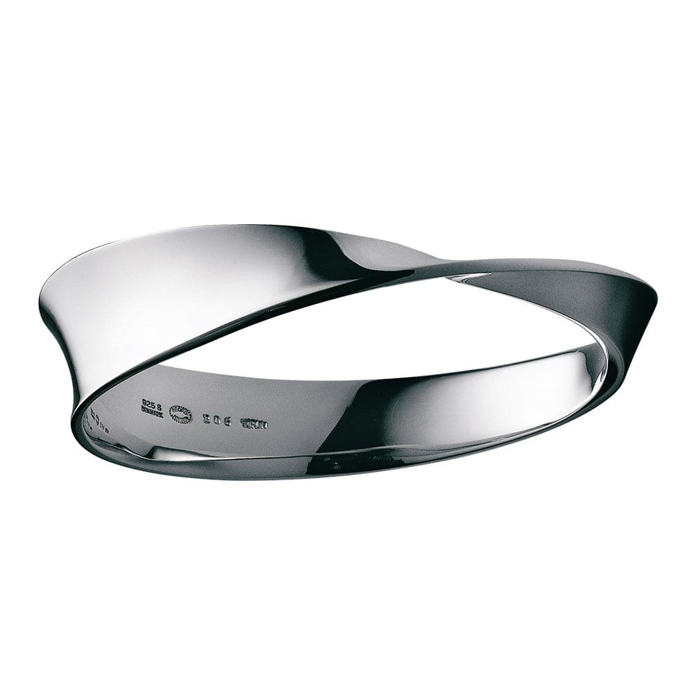 Mobius Sterling Silver Bangle