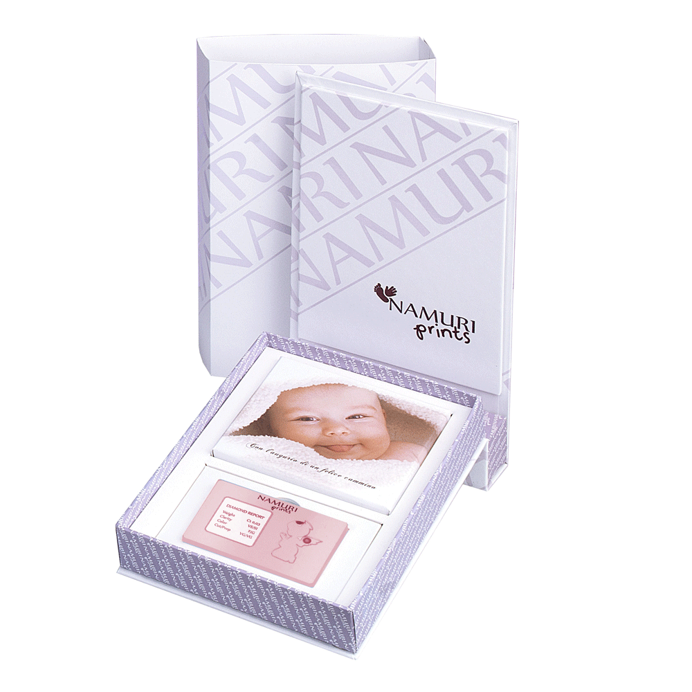 Namuri Prints Pink Angel with Diamond Gift Set