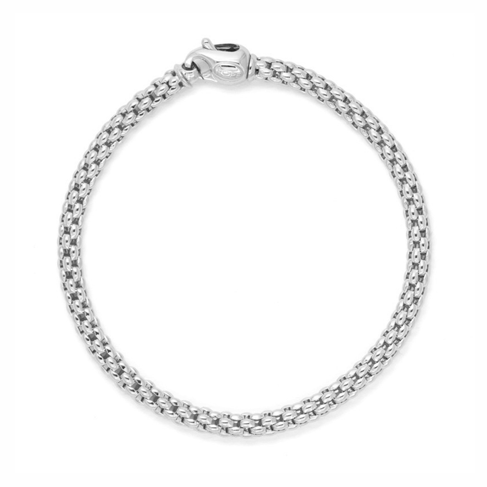 Unica 18ct White Gold Chain Bracelet