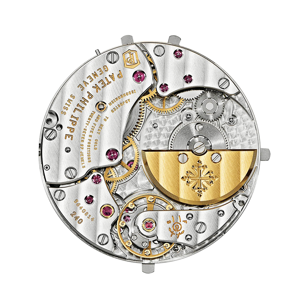 Grand Complication Perpetual Calendar 39mm 18ct White Gold Blue Dial Men's Strap Watch