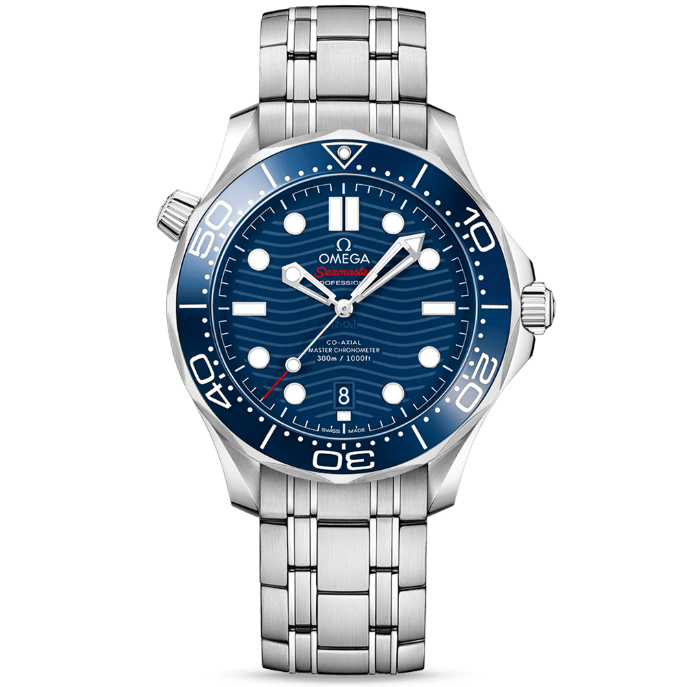 Seamaster Diver 300m 42mm Blue Dial Men's Bracelet Watch
