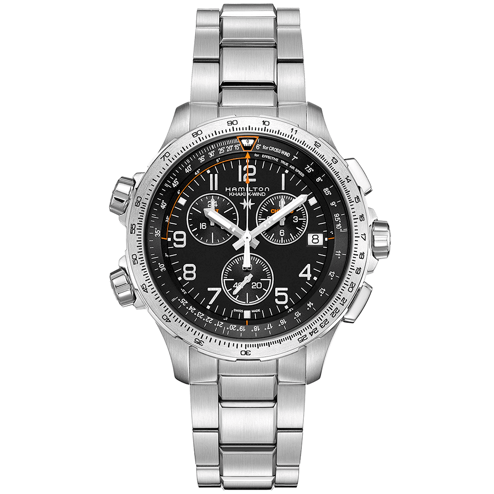 Khaki Aviation X-Wind 46mm Quartz Chronograph Men's Watch
