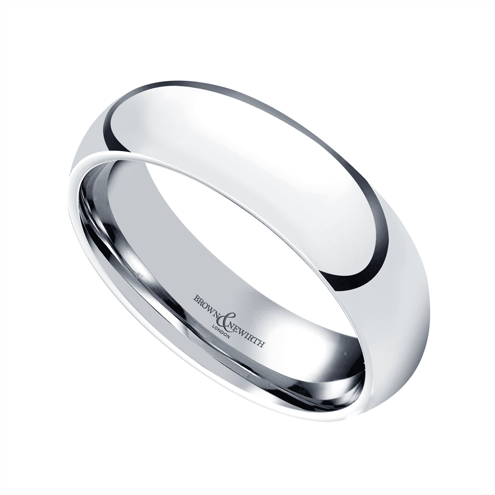 Sleek 6mm Wedding Ring