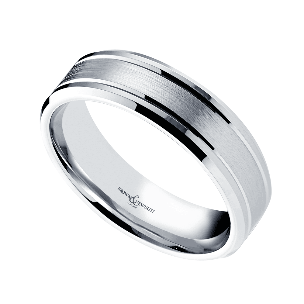 Urban Platinum 6mm Wedding Ring