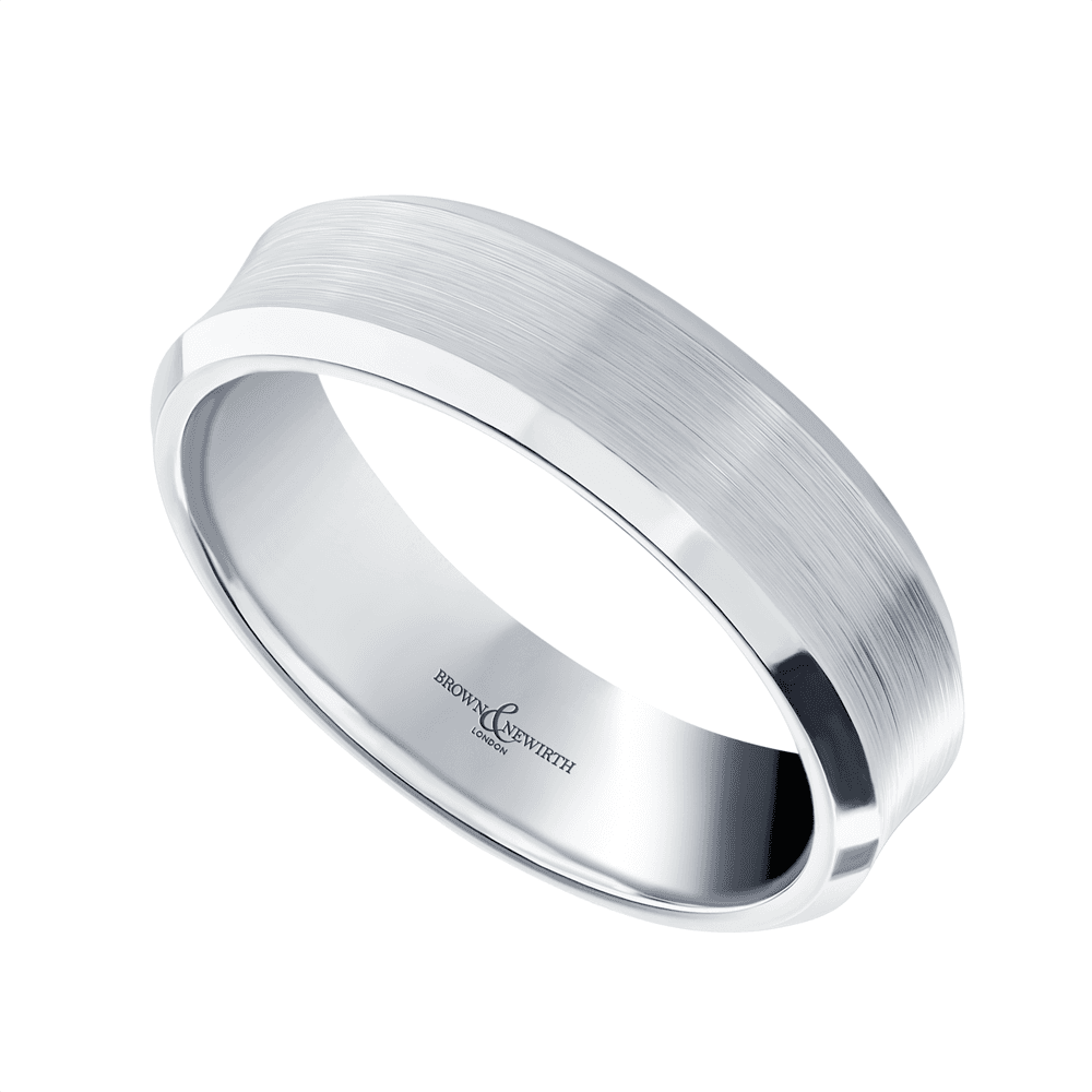 Mercury Platinum 6mm Wedding Ring