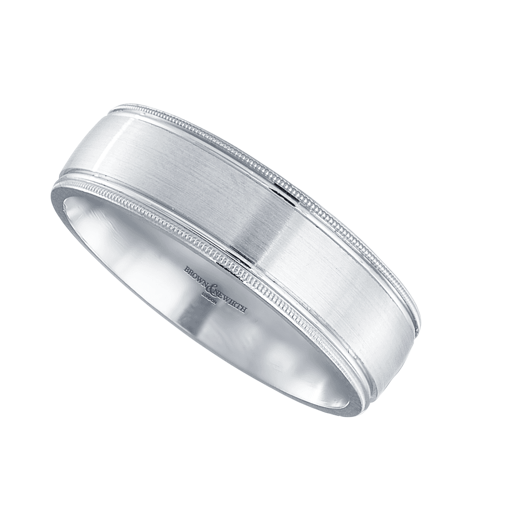 Zorian Platinum 6mm Wedding Ring