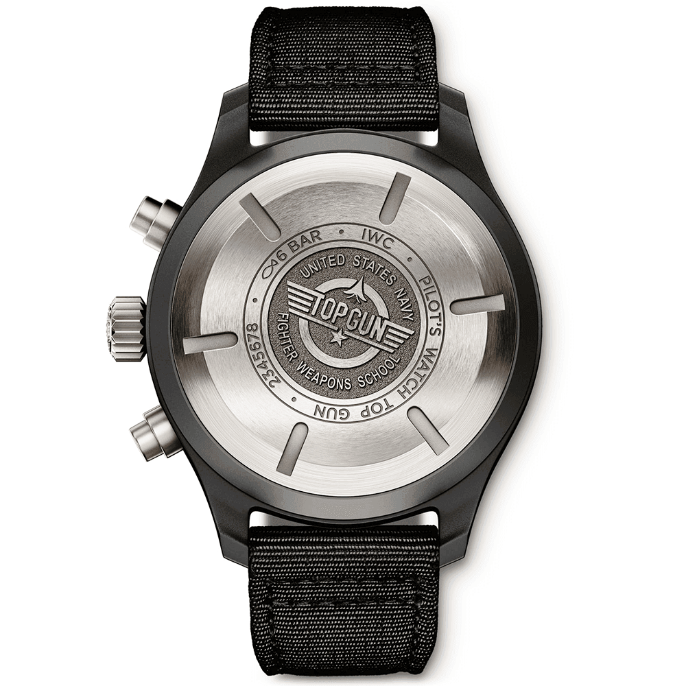 Pilot's Spitfire 44mm Black Ceramic Men's Chronograph Watch