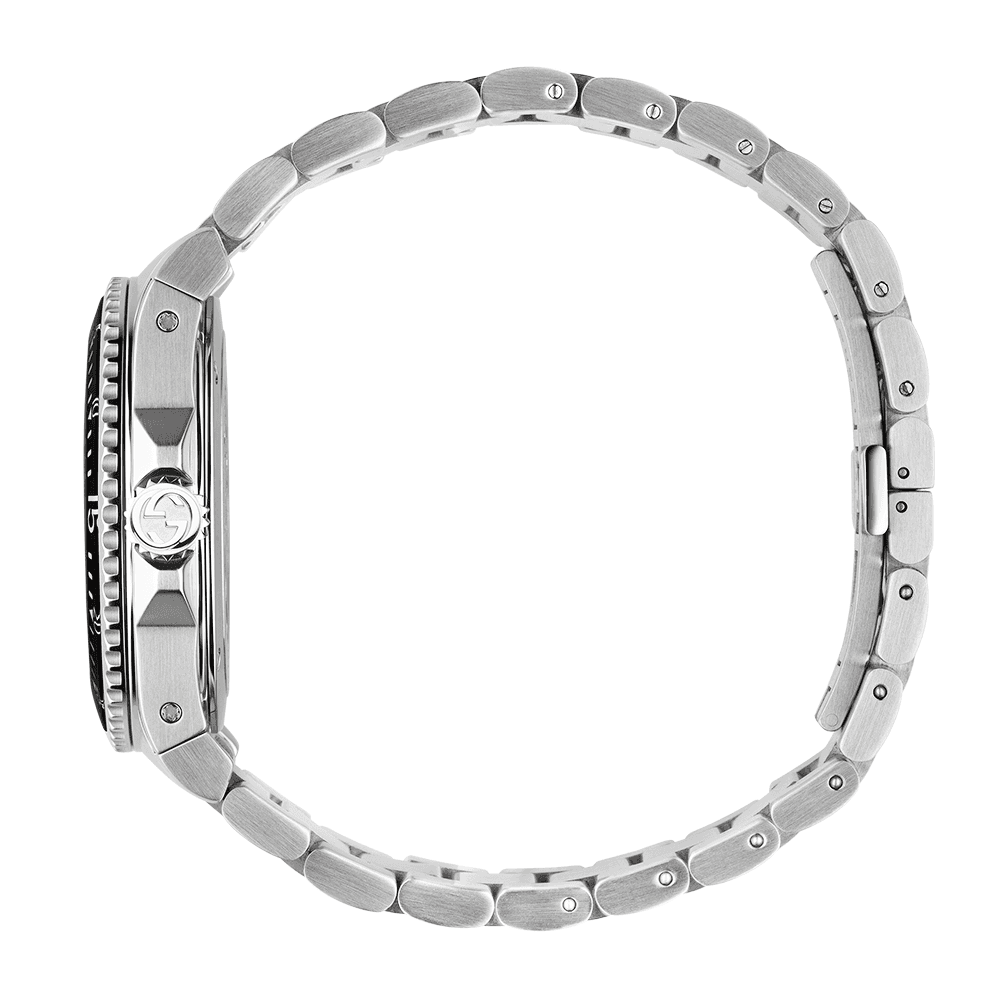 Gucci Dive 40mm Black Dial Men's Bracelet Watch