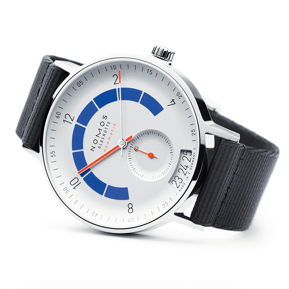 Autobahn Neomatik Date 41mm Grey/Blue Dial Automatic Watch